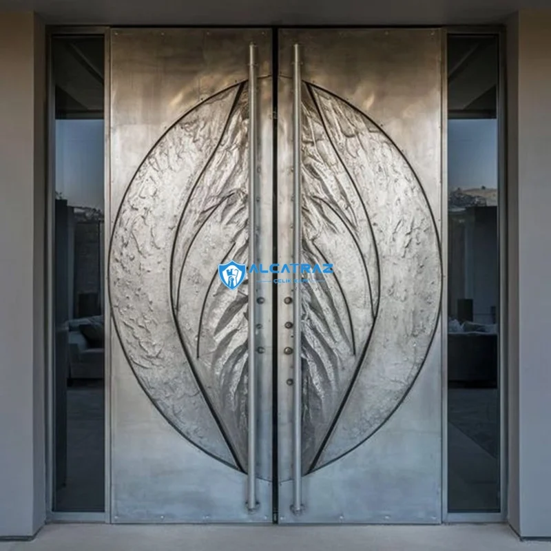 Tire çelik kapı villa kapısı
